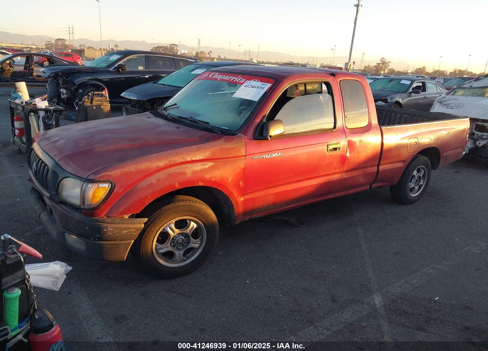 2000 TOYOTA TACOMA VIN: 4TAVL52N7YZ634816