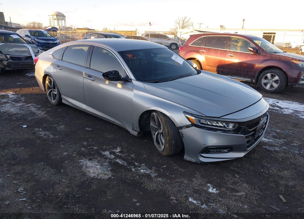 2019 HONDA ACCORD SPORT VIN: 1HGCV1F32KA105045