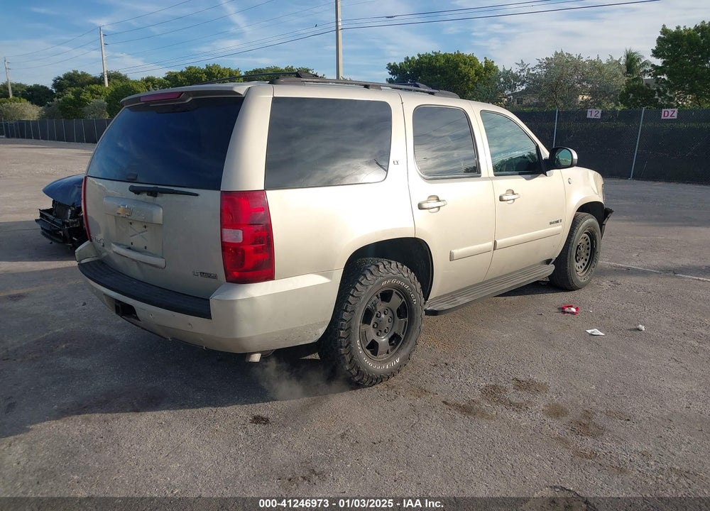 2007 CHEVROLET TAHOE LT VIN: 1GNFC13067R191519