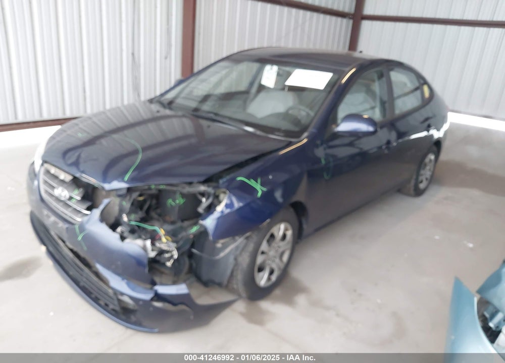 2009 HYUNDAI ELANTRA VIN: KMHDU46D19U703406
