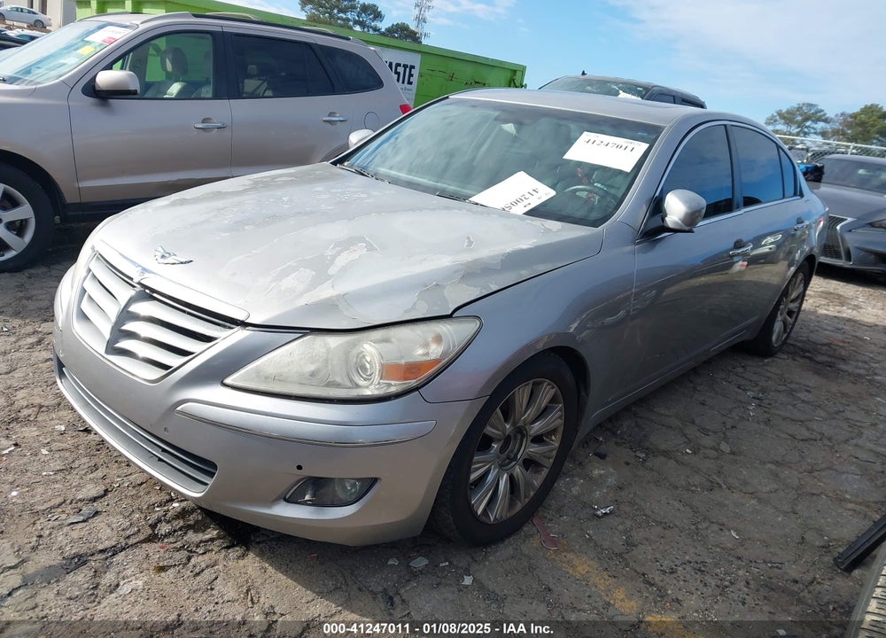 2009 HYUNDAI GENESIS VIN: KMHGC46E19U043585