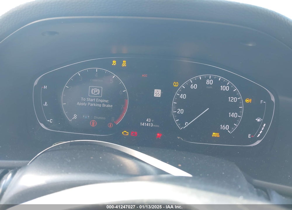 2019 HONDA ACCORD VIN: 1HGCV1E3XKA157024