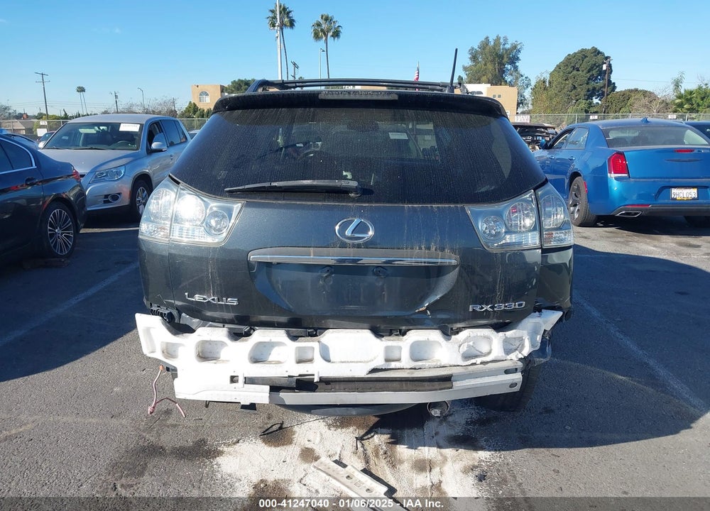 2006 LEXUS RX 330 VIN: JTJHA31U660104436