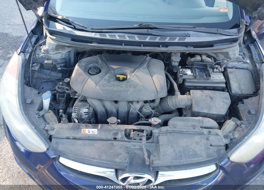 2013 HYUNDAI ELANTRA GLS VIN: 5NPDH4AE2DH346863