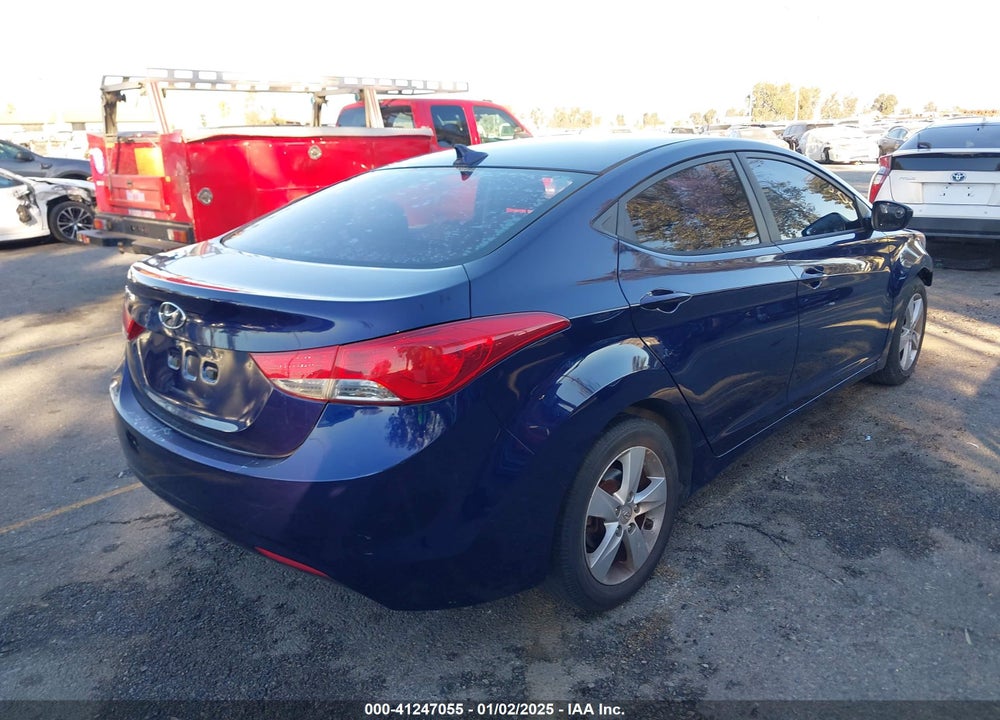 2013 HYUNDAI ELANTRA GLS VIN: 5NPDH4AE2DH346863