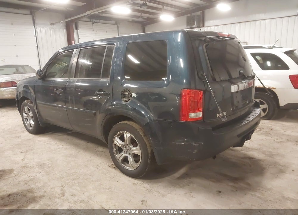 2012 HONDA PILOT EX-L VIN: 5FNYF4H58CB037361