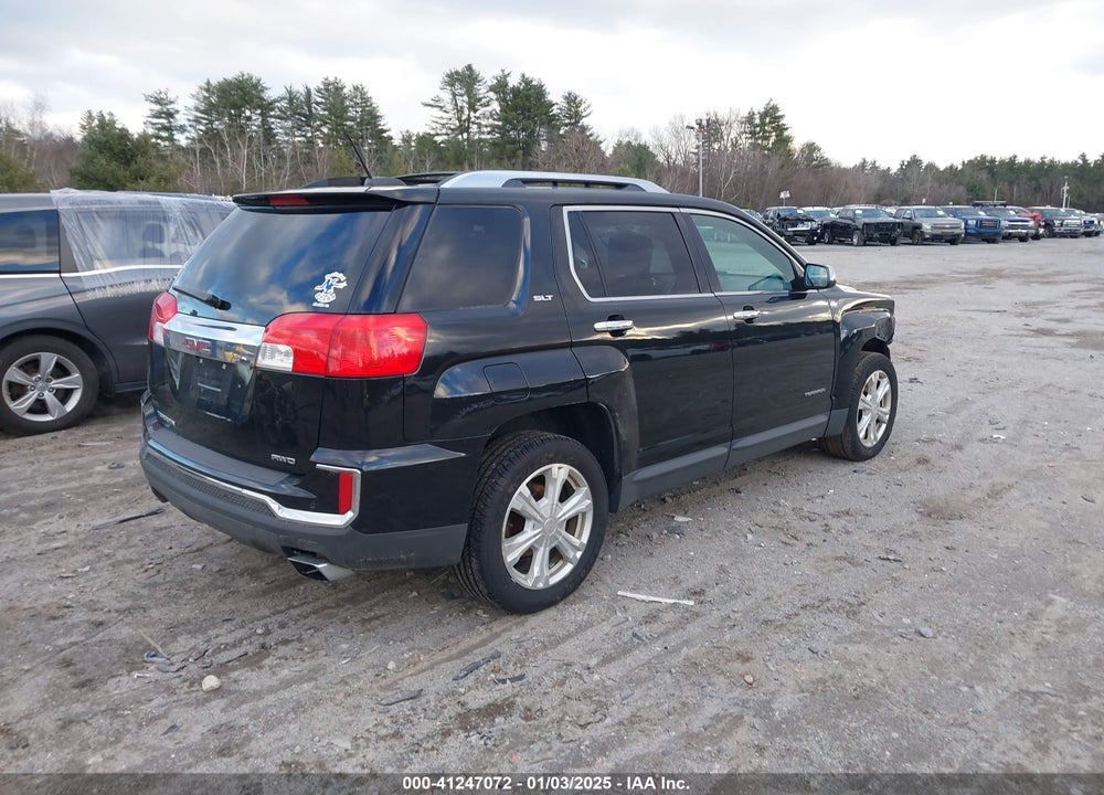 2016 GMC TERRAIN SLT VIN: 2GKFLUE31G6306738
