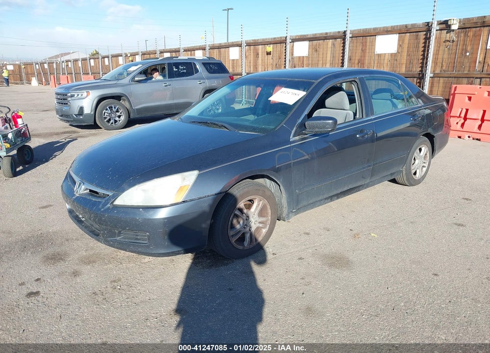 2007 HONDA ACCORD 2.4 SE VIN: 1HGCM56307A029178