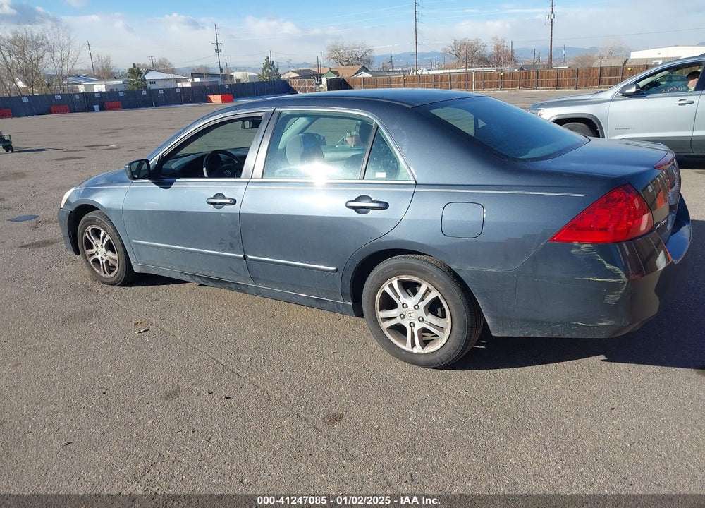 2007 HONDA ACCORD 2.4 SE VIN: 1HGCM56307A029178