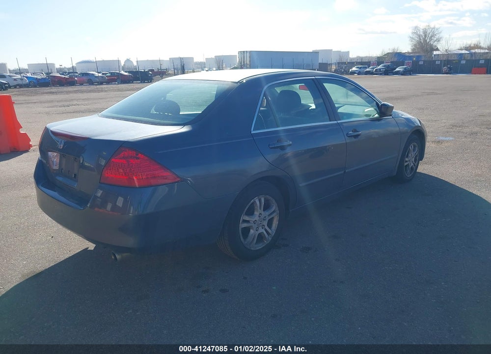 2007 HONDA ACCORD 2.4 SE VIN: 1HGCM56307A029178