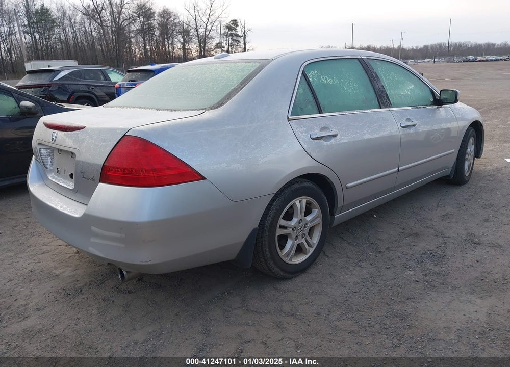 2007 HONDA ACCORD 2.4 EX VIN: 1HGCM56847A003565