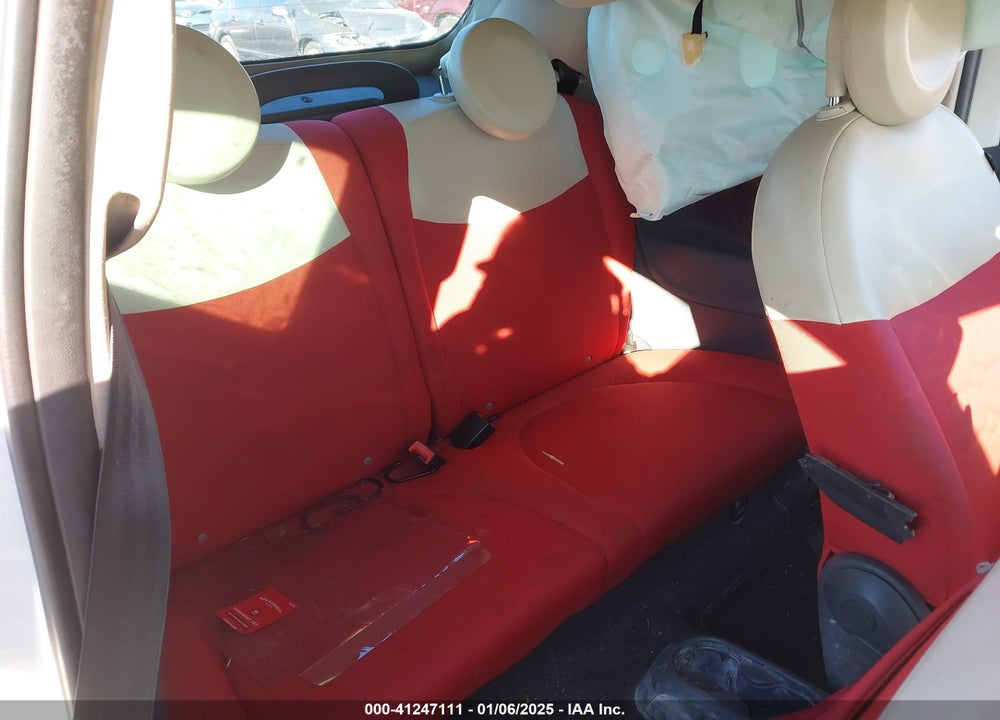 2012 FIAT 500C VIN: 3C3CFFDR3CT272223