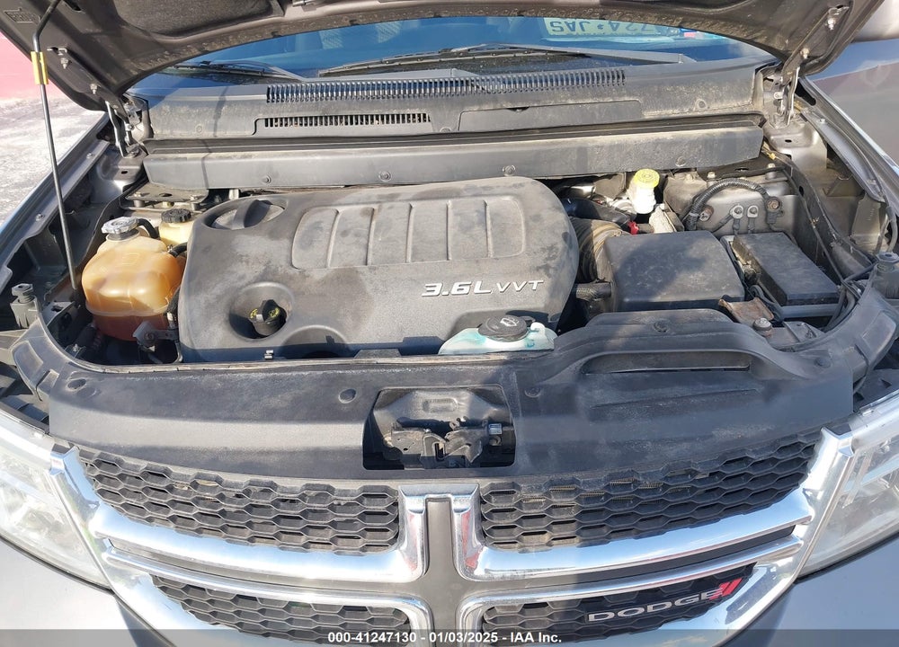 2013 DODGE JOURNEY SXT VIN: 3C4PDCBG2DT625927