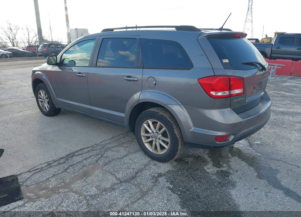 2013 DODGE JOURNEY SXT VIN: 3C4PDCBG2DT625927