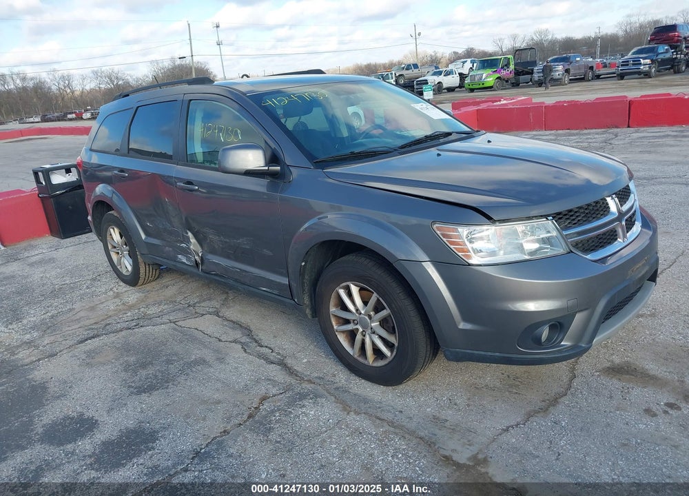 2013 DODGE JOURNEY SXT VIN: 3C4PDCBG2DT625927