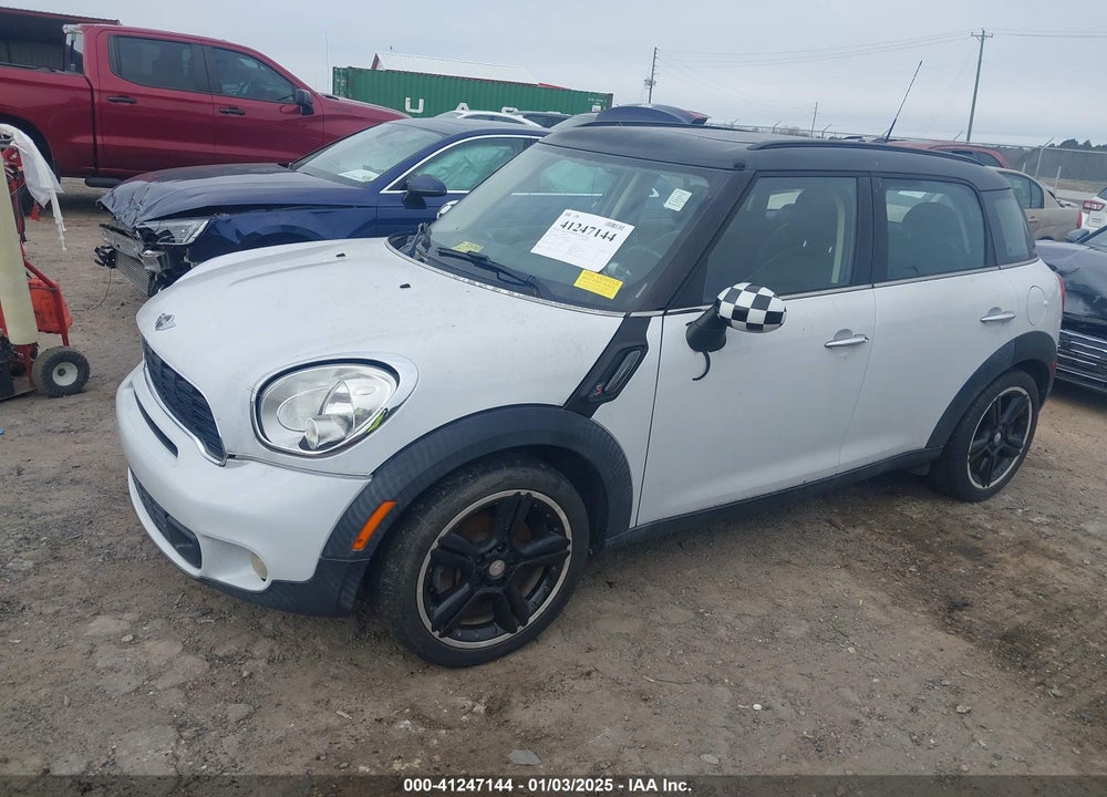 2011 MINI COOPER S COUNTRYMAN VIN: WMWZC3C57BWM25719