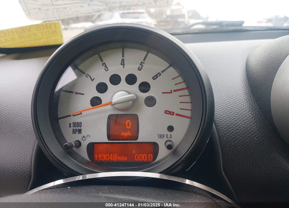 2011 MINI COOPER S COUNTRYMAN VIN: WMWZC3C57BWM25719