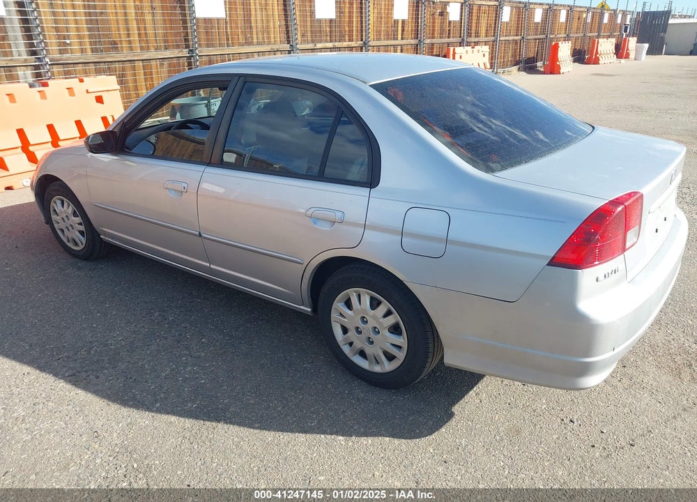 2005 HONDA CIVIC LX VIN: 2HGES16625H622640