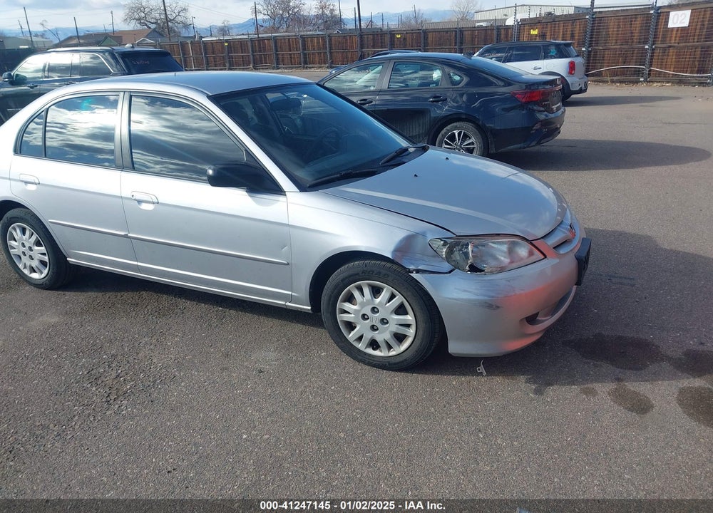 2005 HONDA CIVIC LX VIN: 2HGES16625H622640