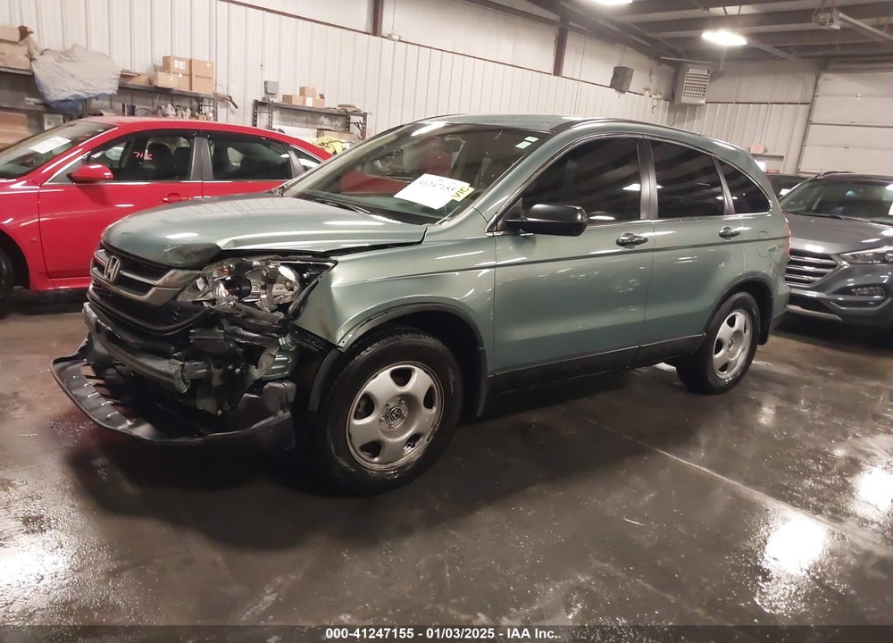 2010 HONDA CR-V LX VIN: 5J6RE3H3XAL048088