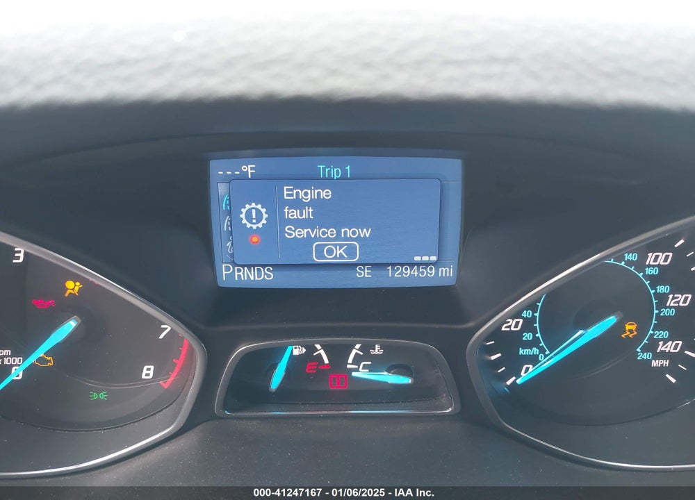 2014 FORD ESCAPE S VIN: 1FMCU0F74EUA90321