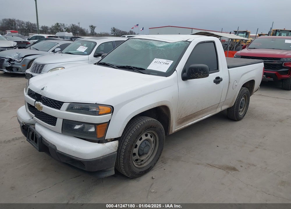 2012 CHEVROLET COLORADO VIN: 1GCCSBF96C8162178