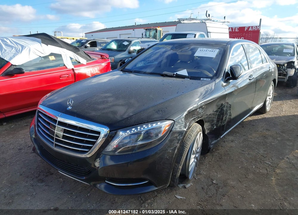 2014 MERCEDES-BENZ S 550 VIN: WDDUG8CB8EA043744