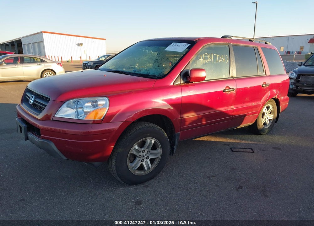 2005 HONDA PILOT EX VIN: 2HKYF18455H526939