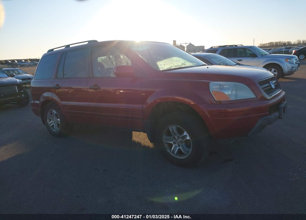 2005 HONDA PILOT EX VIN: 2HKYF18455H526939