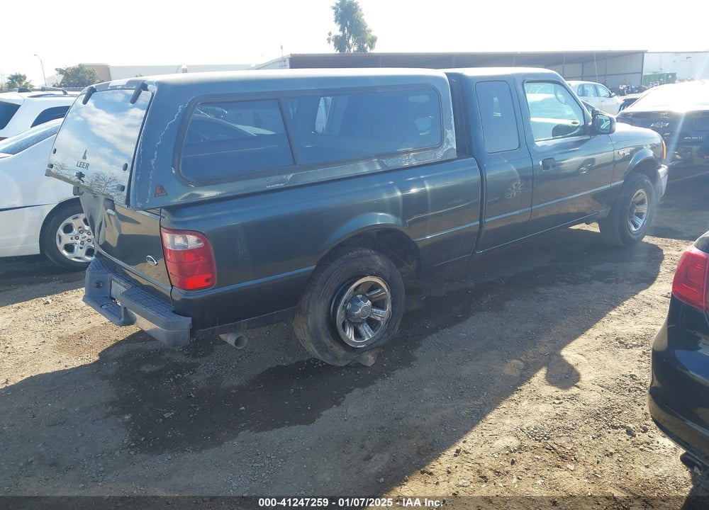 2004 FORD RANGER XLT VIN: 1FTYR44E94PA53721