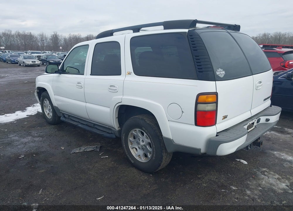 2004 CHEVROLET TAHOE K1500 VIN: 1GNEK13Z94R107508