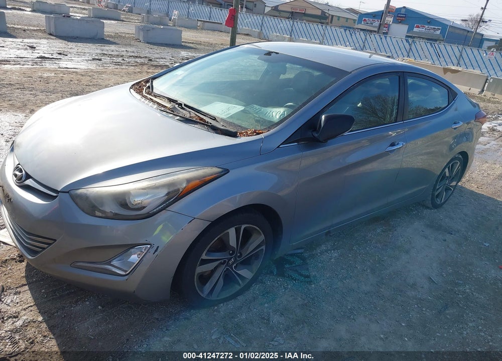 2014 HYUNDAI ELANTRA LIMITED VIN: KMHDH4AE4EU138129