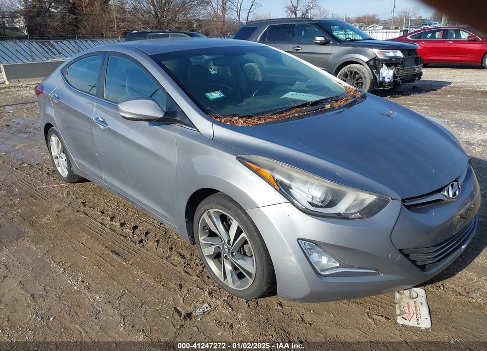 2014 HYUNDAI ELANTRA LIMITED VIN: KMHDH4AE4EU138129