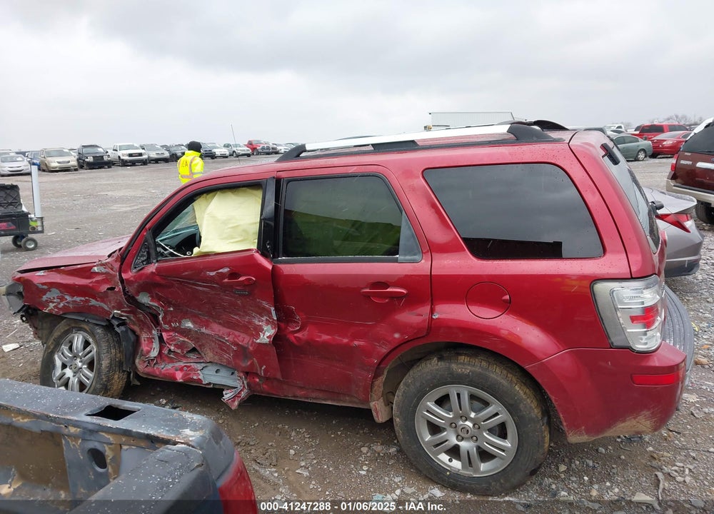 2008 MERCURY MARINER PREMIER VIN: 4M2CU97118KJ49452