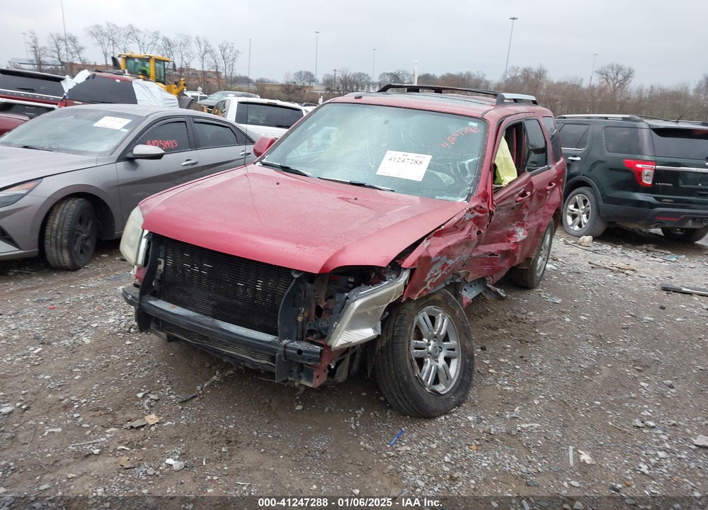 2008 MERCURY MARINER PREMIER VIN: 4M2CU97118KJ49452