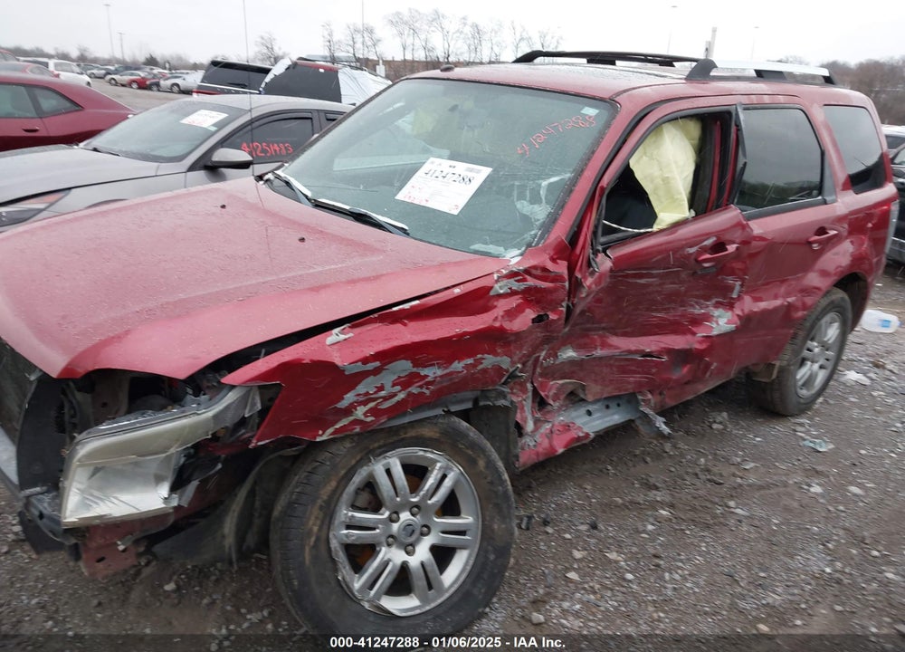 2008 MERCURY MARINER PREMIER VIN: 4M2CU97118KJ49452