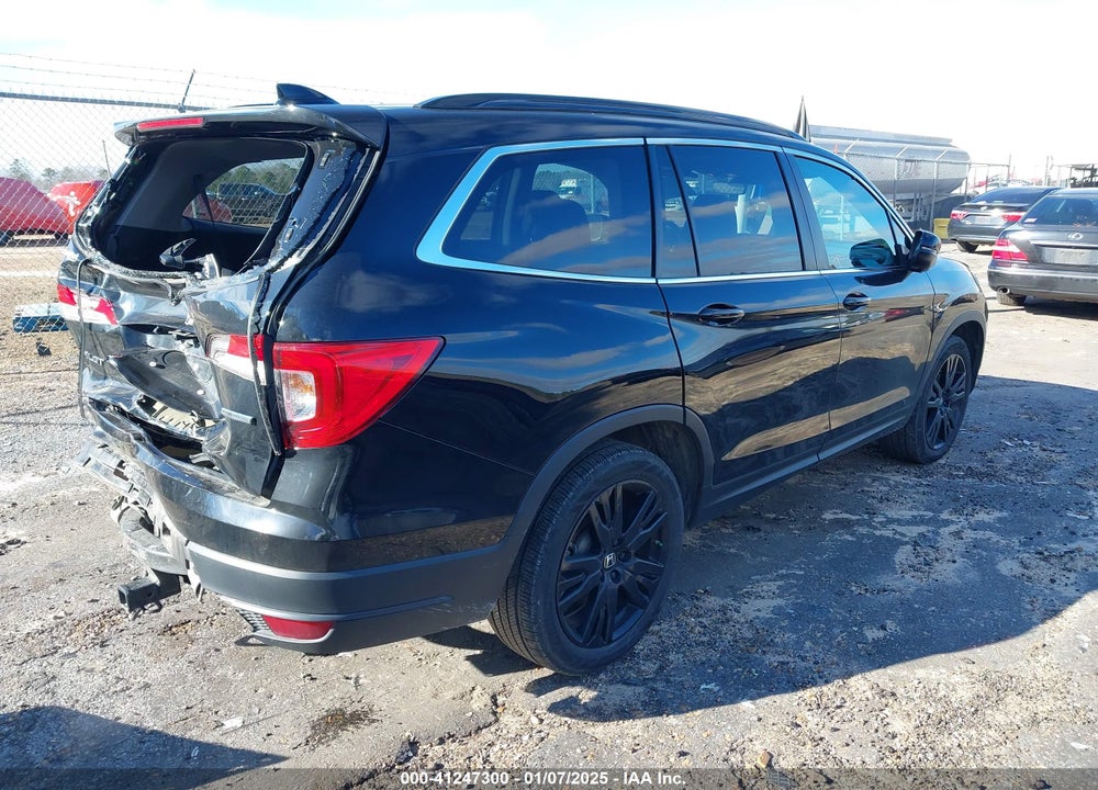 2022 HONDA PILOT 2WD SPECIAL EDITION VIN: 5FNYF5H21NB026605