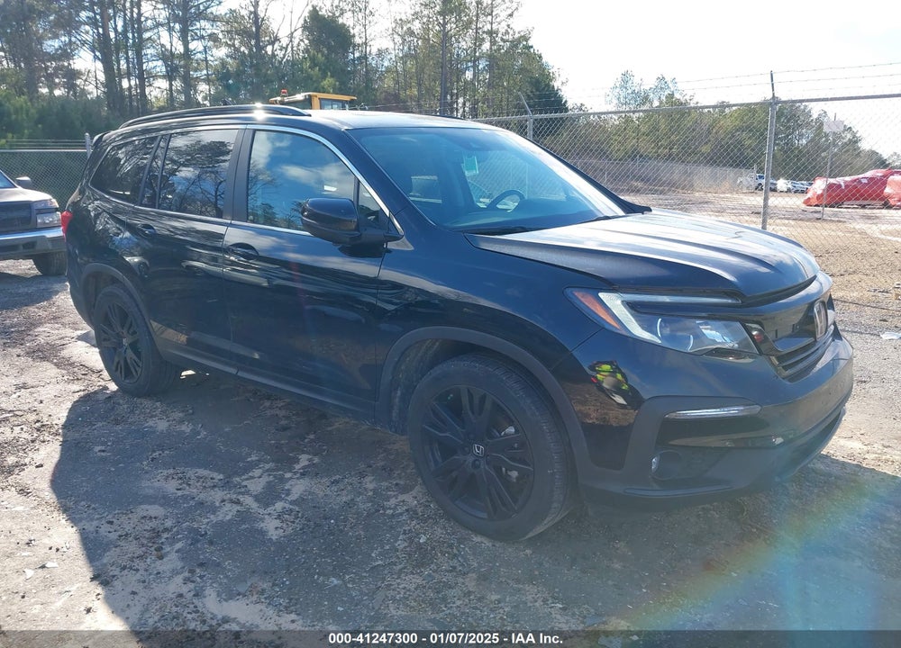 2022 HONDA PILOT 2WD SPECIAL EDITION VIN: 5FNYF5H21NB026605