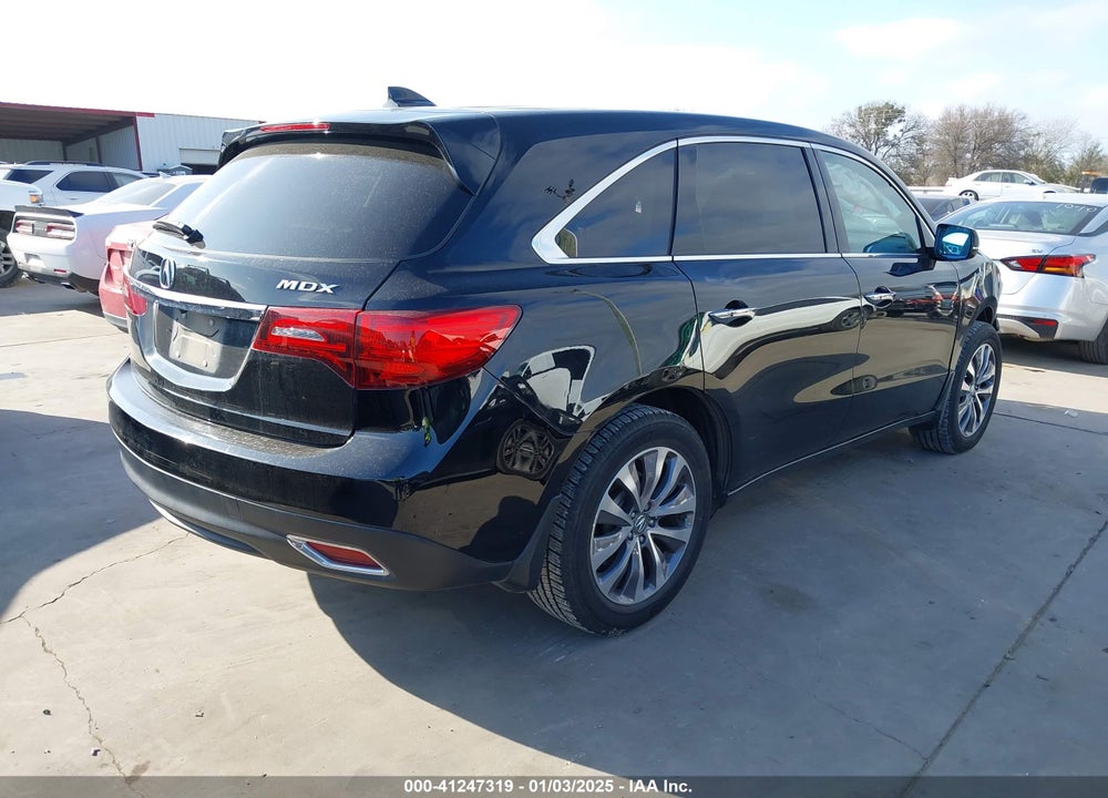2014 ACURA MDX TECHNOLOGY PACKAGE VIN: 5FRYD3H44EB012045