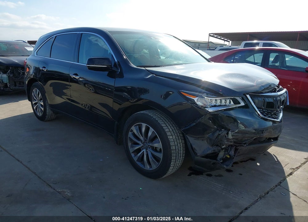 2014 ACURA MDX TECHNOLOGY PACKAGE VIN: 5FRYD3H44EB012045