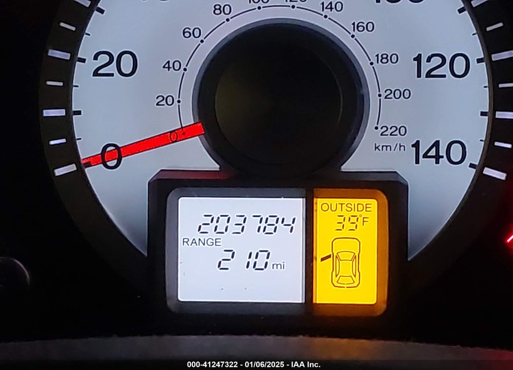 2010 HONDA PILOT LX VIN: 5FNYF4H29AB504872