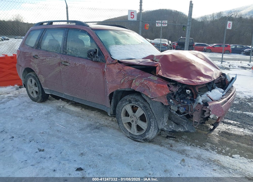 2011 SUBARU FORESTER 2.5X VIN: JF2SHABC9BH738528