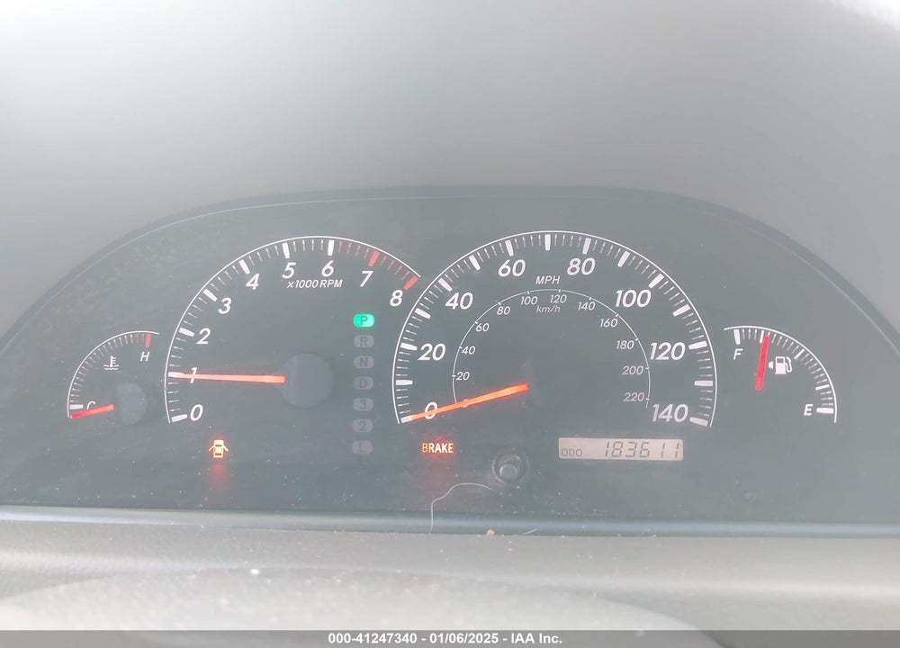 2005 TOYOTA CAMRY LE VIN: 4T1BE32K15U597102