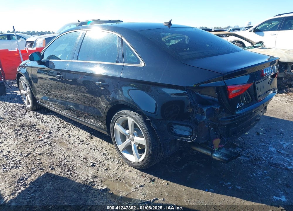 2016 AUDI A3 PREMIUM FWD VIN: WAUA7GFF7G1112607
