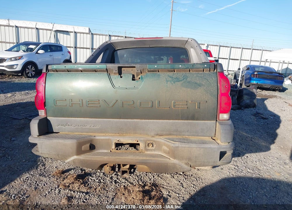2004 CHEVROLET AVALANCHE 1500 VIN: 3GNEC12T54G111792