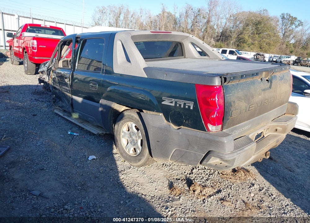 2004 CHEVROLET AVALANCHE 1500 VIN: 3GNEC12T54G111792