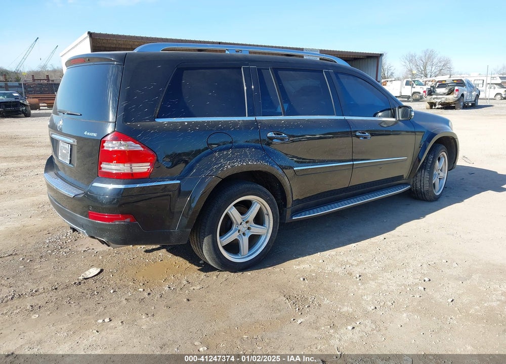 2008 MERCEDES-BENZ GL 550 4MATIC VIN: 4JGBF86E78A413561