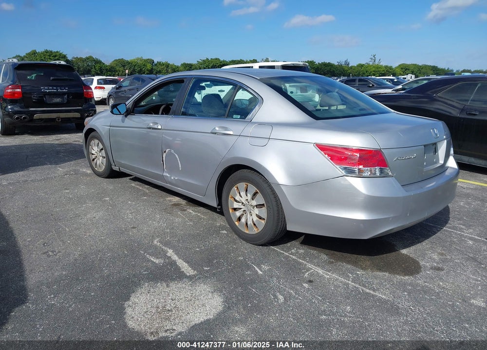 2010 HONDA ACCORD 2.4 LX VIN: 1HGCP2F34AA088098