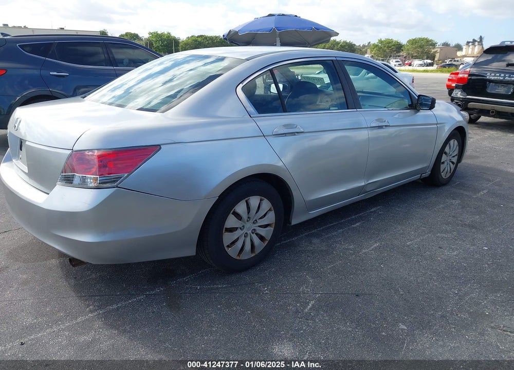 2010 HONDA ACCORD 2.4 LX VIN: 1HGCP2F34AA088098