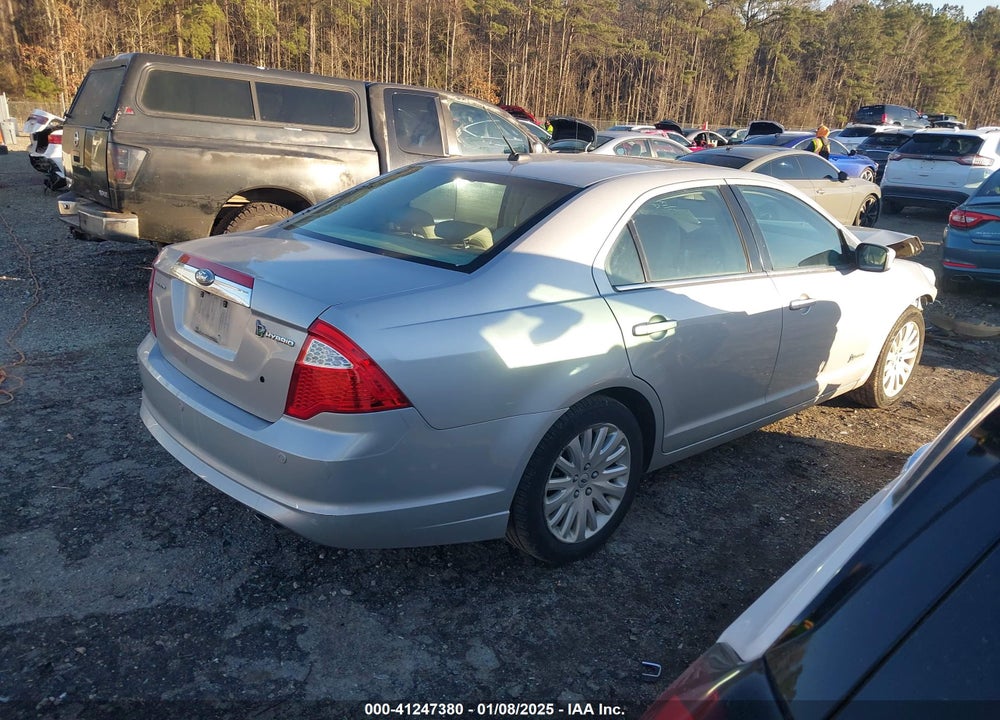 2010 FORD FUSION HYBRID VIN: 3FADP0L37AR365463